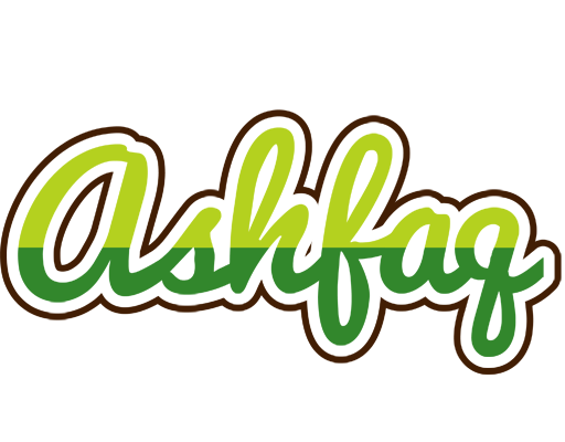 Ashfaq golfing logo
