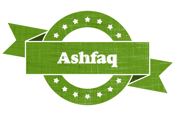 Ashfaq natural logo