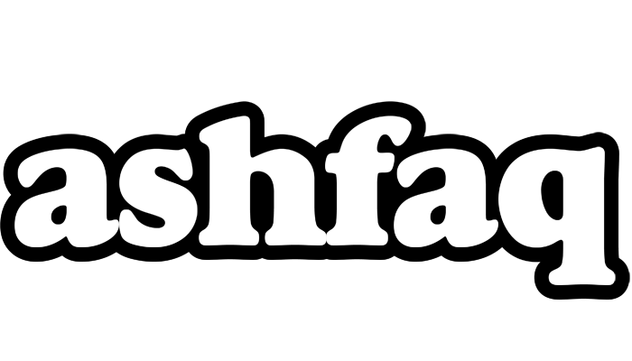 Ashfaq panda logo