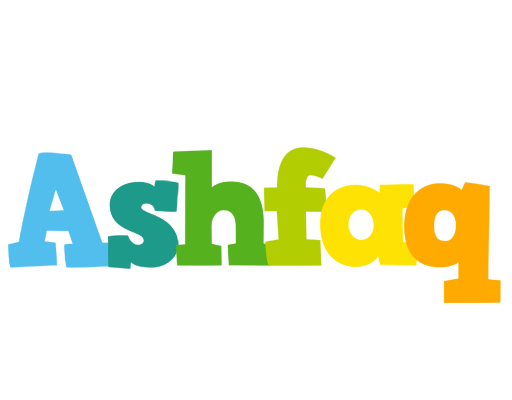 Ashfaq rainbows logo