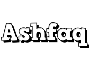 Ashfaq snowing logo