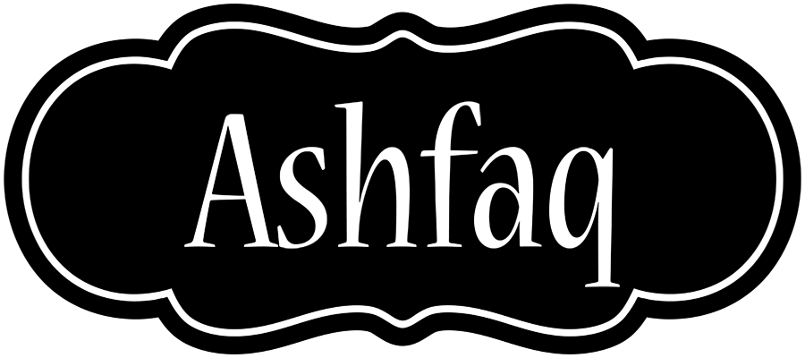 Ashfaq welcome logo