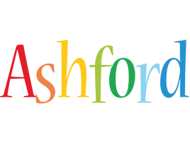 Ashford birthday logo