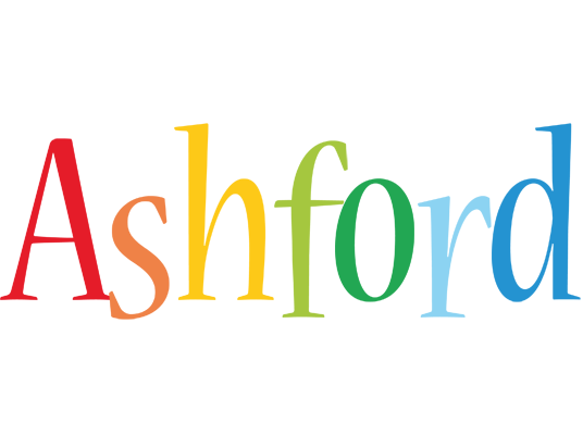 Ashford birthday logo