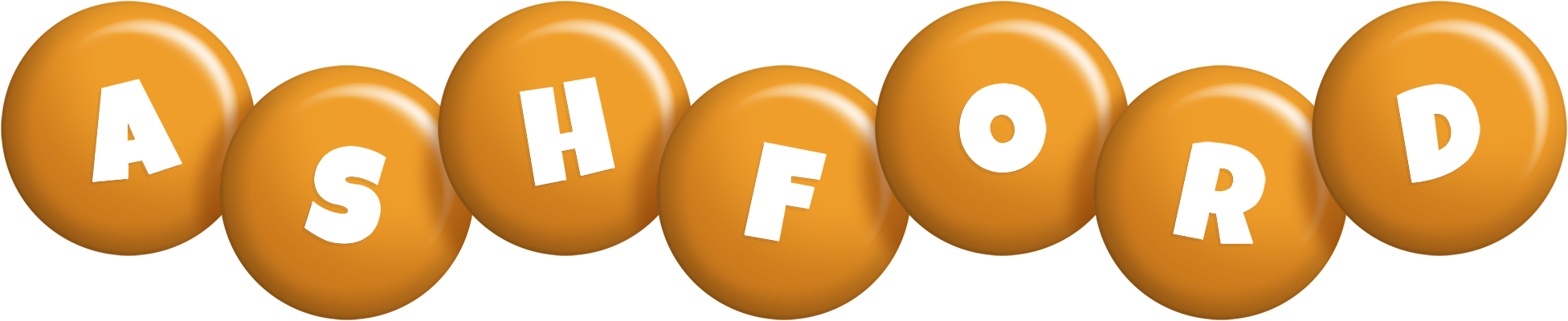 Ashford candy-orange logo
