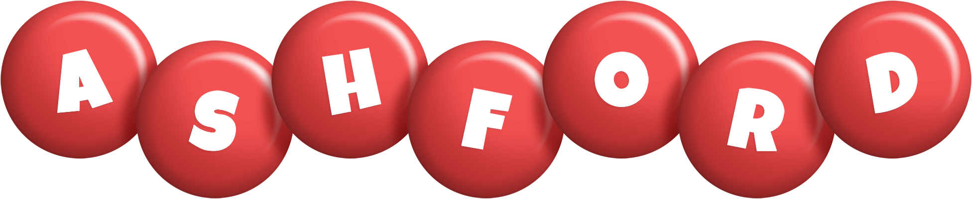 Ashford candy-red logo