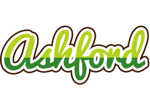Ashford golfing logo