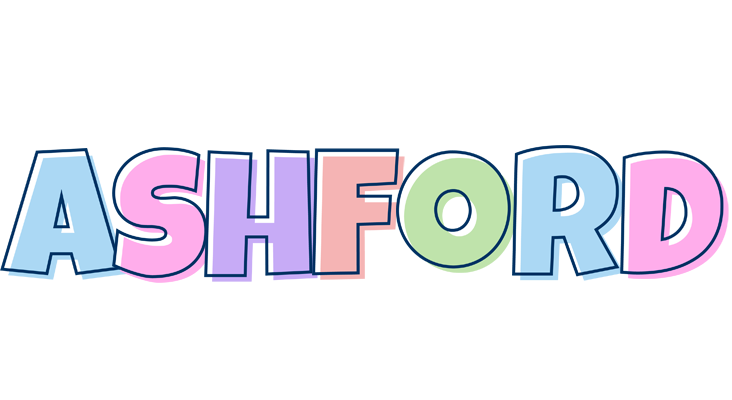 Ashford pastel logo