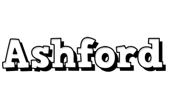 Ashford snowing logo