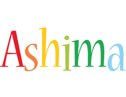Ashima birthday logo