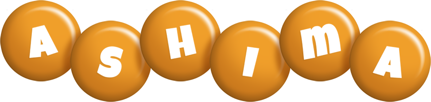 Ashima candy-orange logo