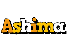 Ashima cartoon logo