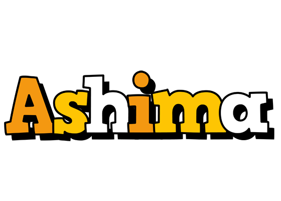 Ashima cartoon logo
