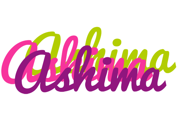 Ashima flowers logo