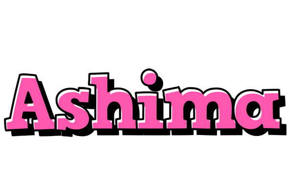Ashima girlish logo
