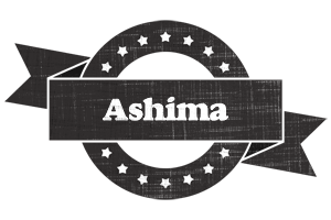 Ashima grunge logo