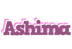 Ashima relaxing logo