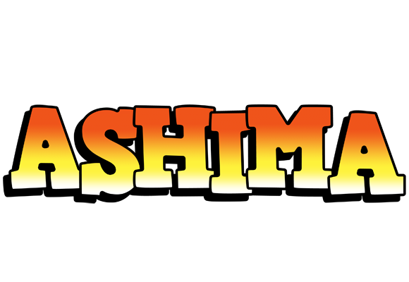 Ashima sunset logo