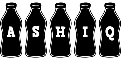 Ashiq bottle logo