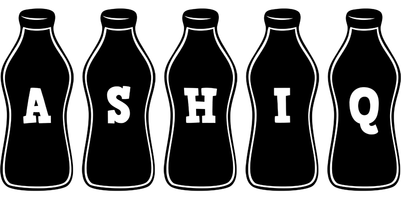 Ashiq bottle logo