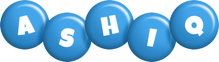 Ashiq candy-blue logo