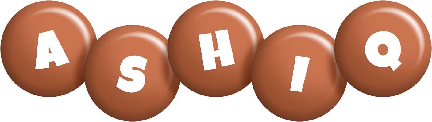 Ashiq candy-brown logo