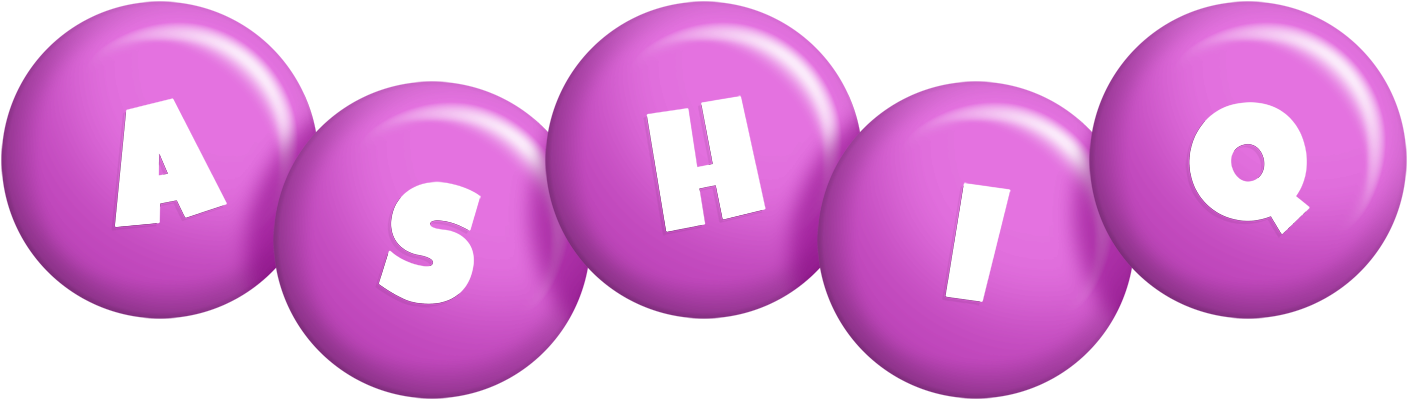 Ashiq candy-purple logo