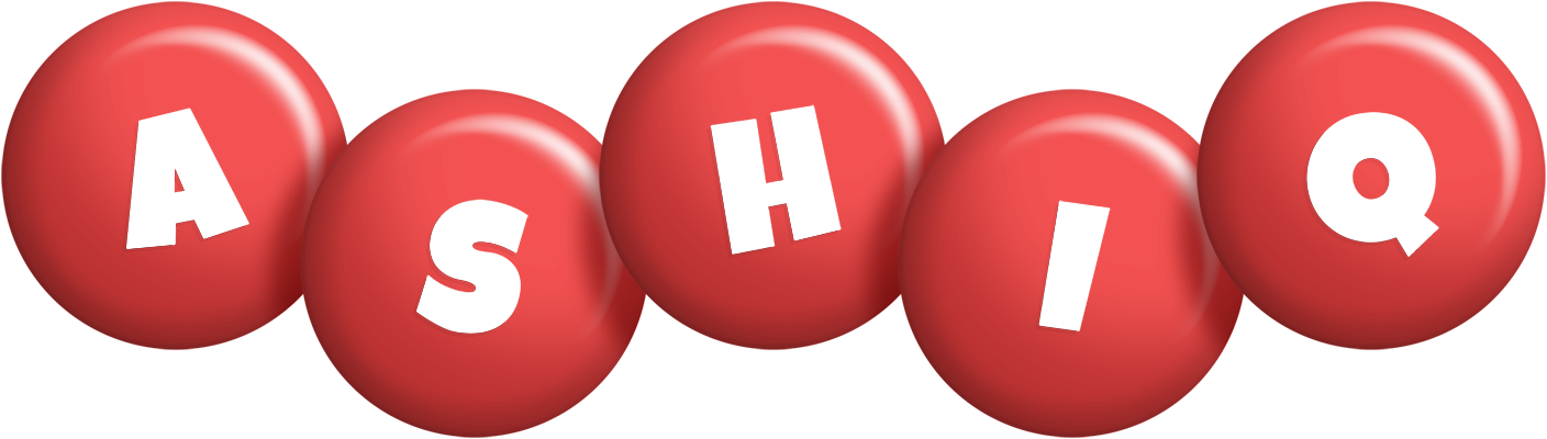 Ashiq candy-red logo