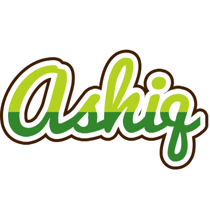 Ashiq golfing logo