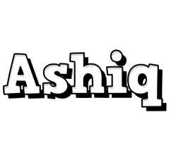 Ashiq snowing logo