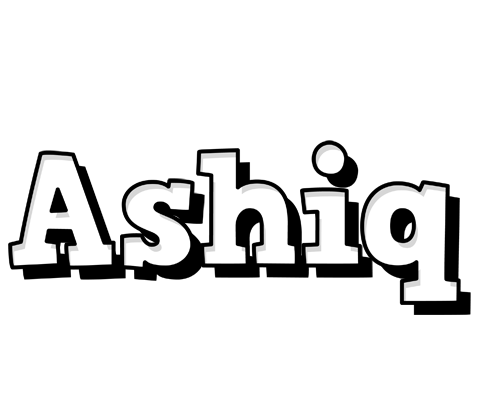 Ashiq snowing logo