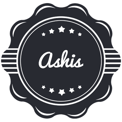 Ashis badge logo