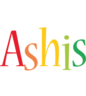 Ashis birthday logo