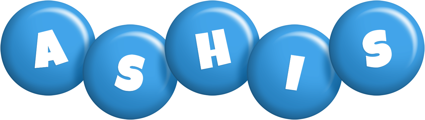 Ashis candy-blue logo