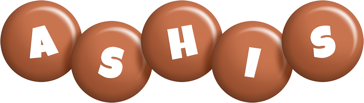 Ashis candy-brown logo
