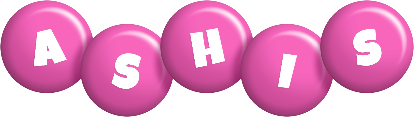 Ashis candy-pink logo