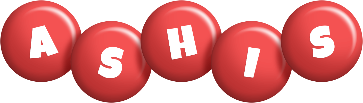 Ashis candy-red logo