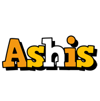 Ashis cartoon logo