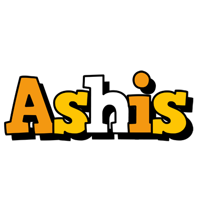 Ashis cartoon logo