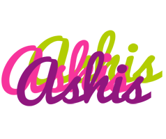 Ashis flowers logo