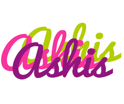 Ashis flowers logo