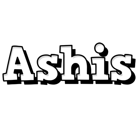 Ashis snowing logo