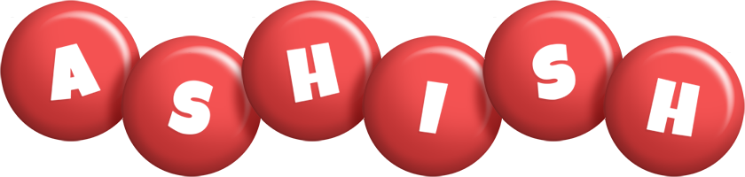 Ashish candy-red logo