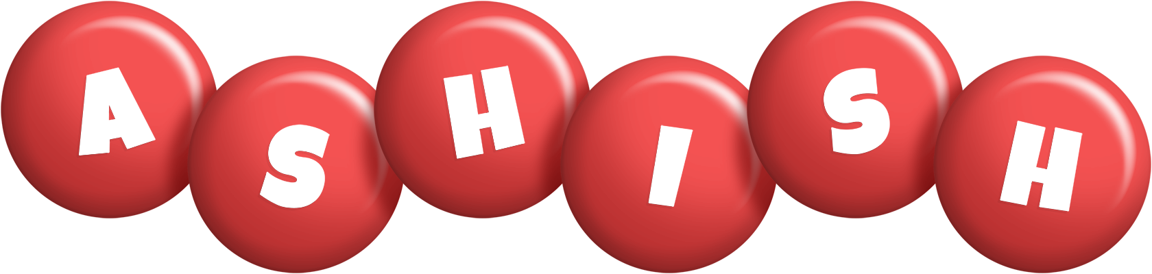 Ashish candy-red logo