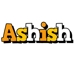 Ashish cartoon logo