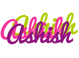 Ashish flowers logo