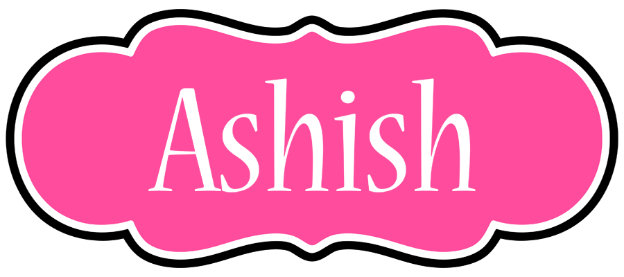 Ashish invitation logo