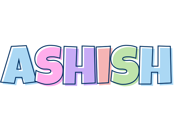 Ashish pastel logo