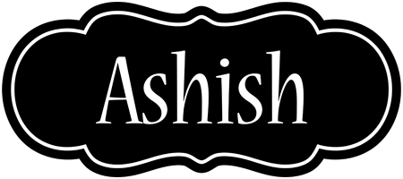 Ashish welcome logo