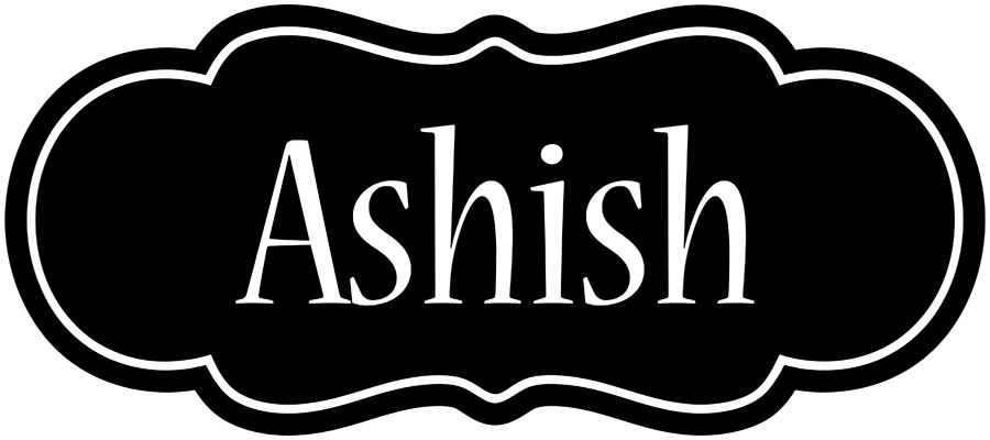 Ashish welcome logo